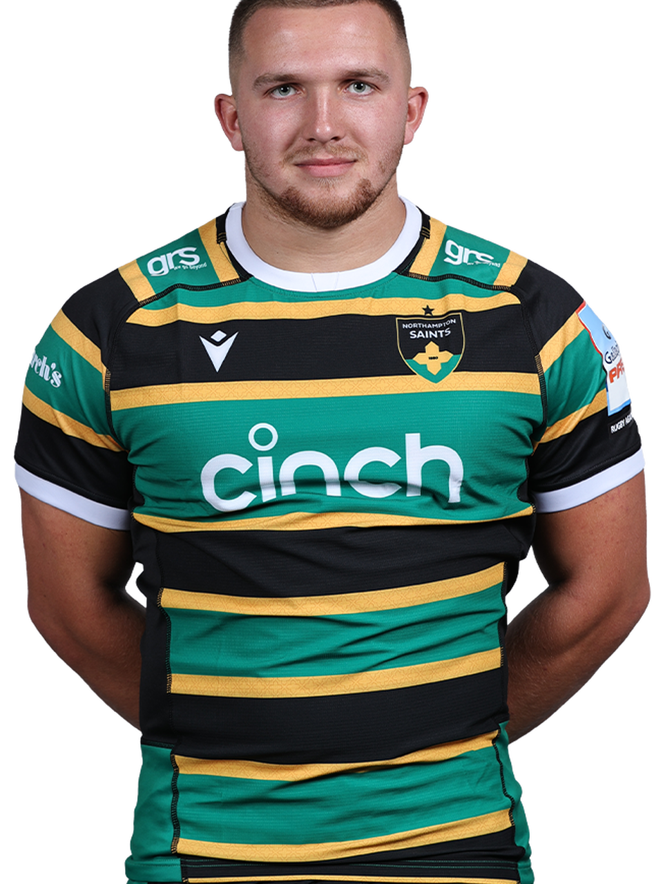 Oli Scola of Northampton Saints