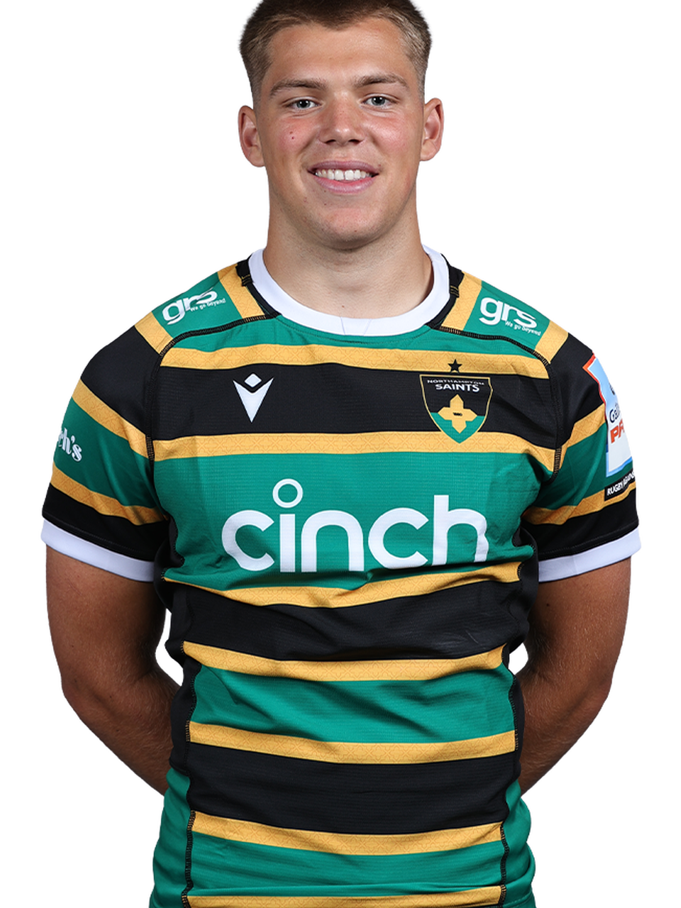 Freddie St John of Northampton Saints