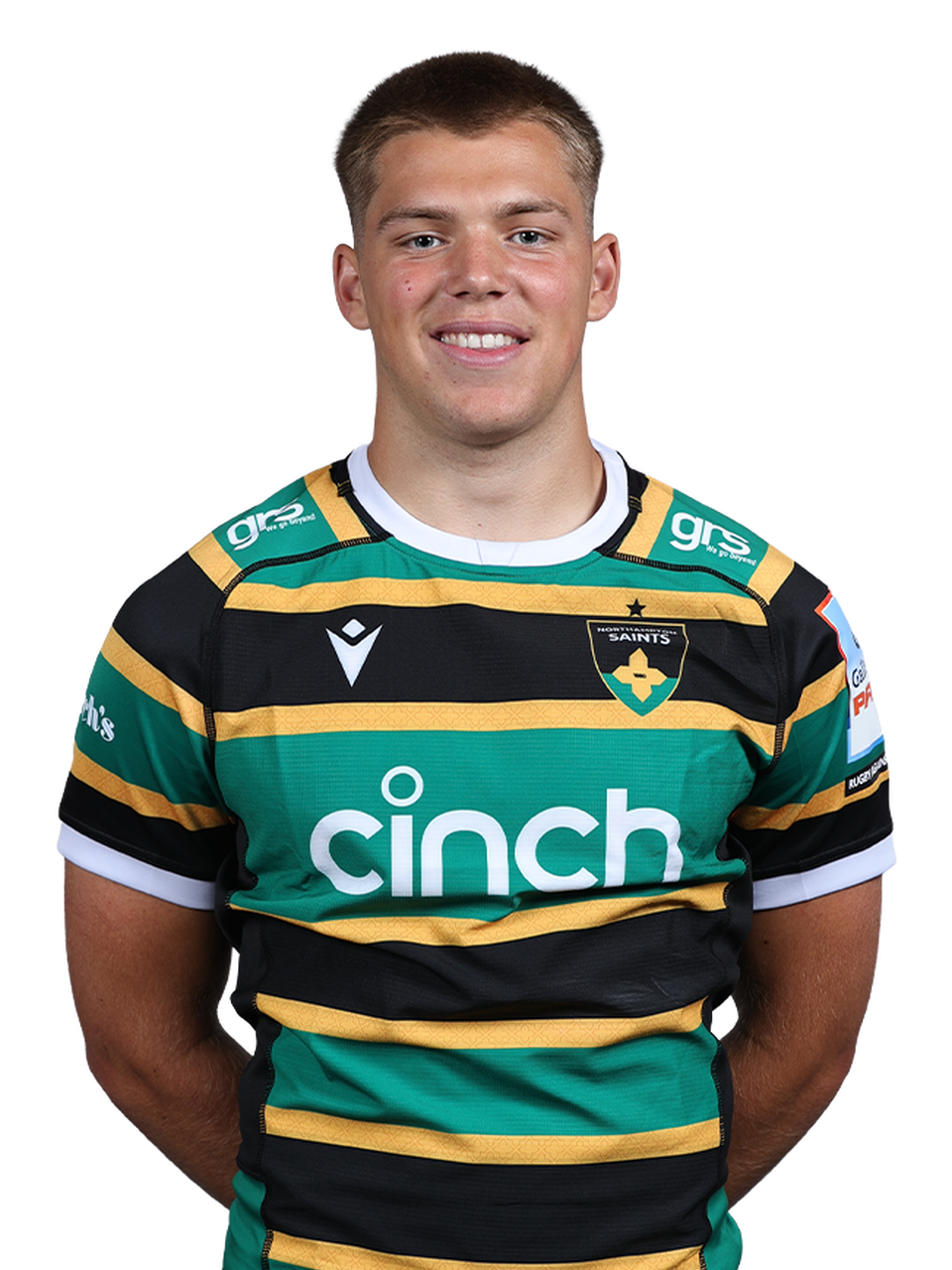 Freddie St John of Northampton Saints