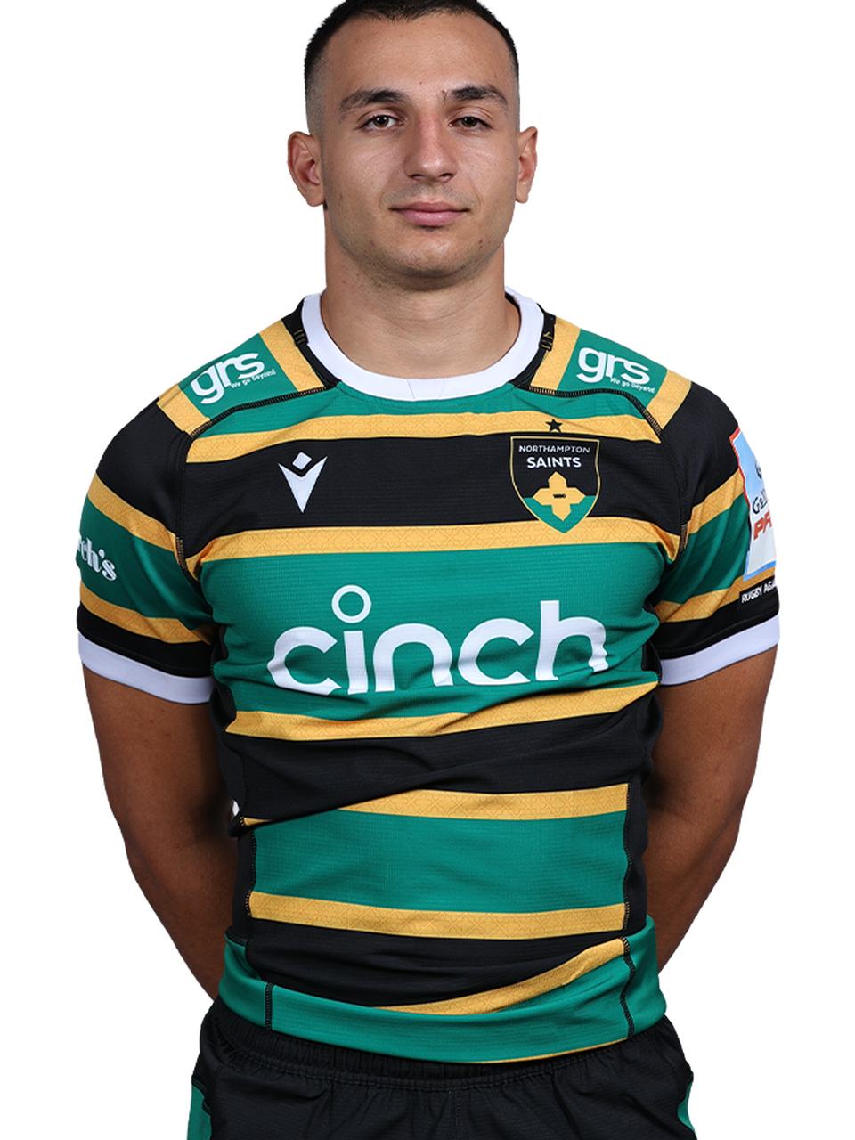 Edoardo Todaro of Northampton Saints