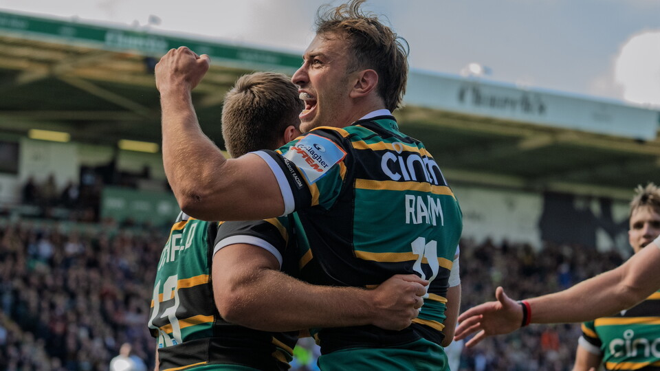 James Ramm of Northampton Saints