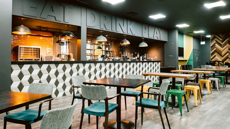 The Captains Bar at Franklin's Gardens