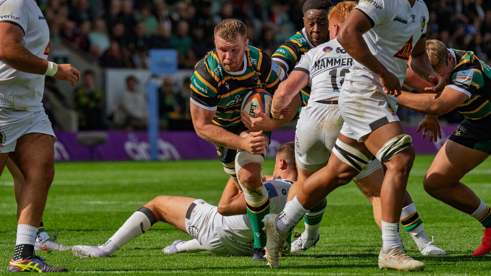 Callum Chick of Northampton Saints