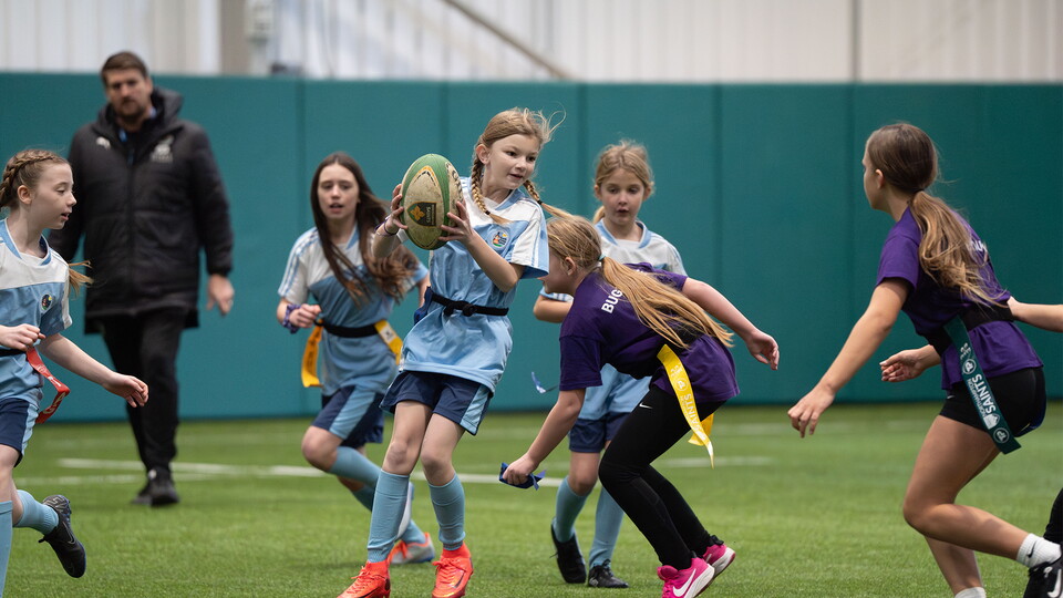 Girls Rugby communtiy session