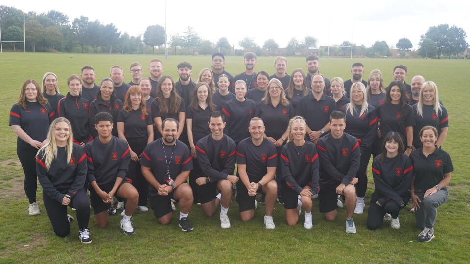 Northampton Saints Foundation staff