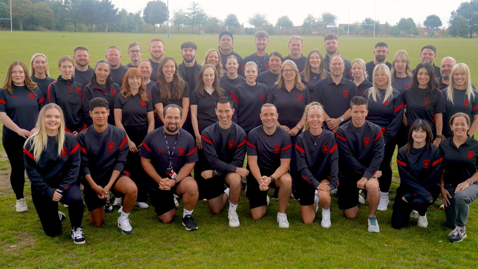 Northampton Saints Foundation staff