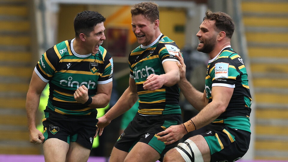 Anthony Belleau of Northampton Saints