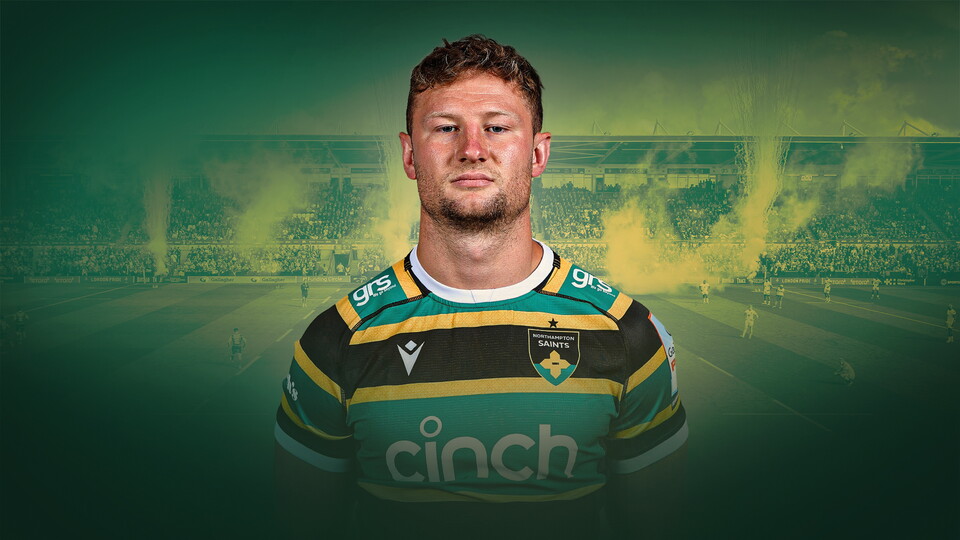 Fraser Dingwall of Northampton Saints