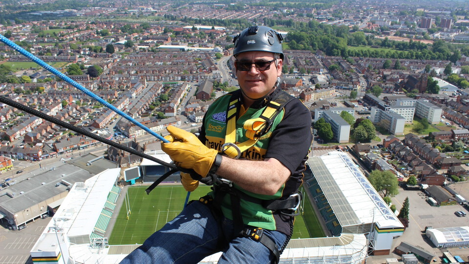 Abseil with Northampton Saints Foundation
