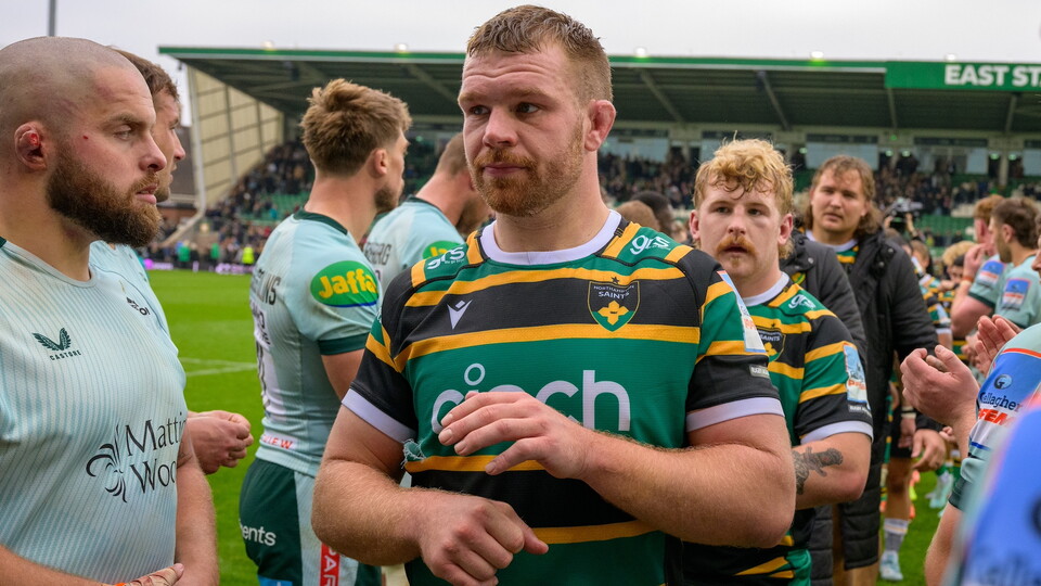 Callum Chick of Northampton Saints