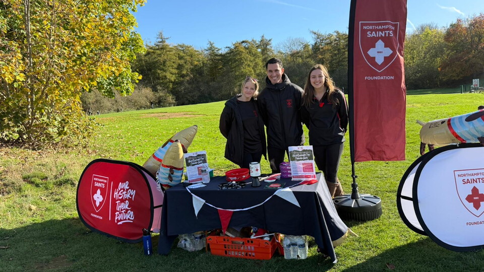 Fundraising with Northampton Saints Foundation
