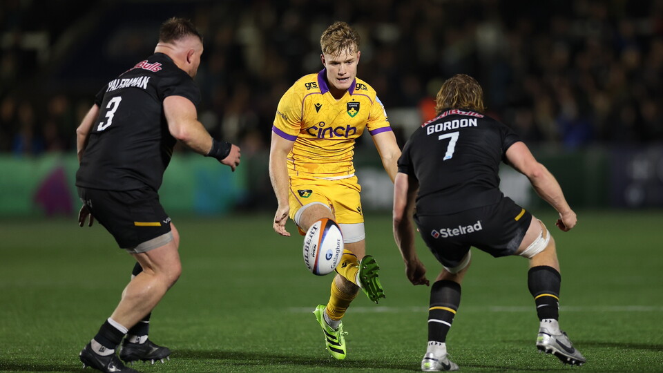 Fin Smith of Northampton Saints