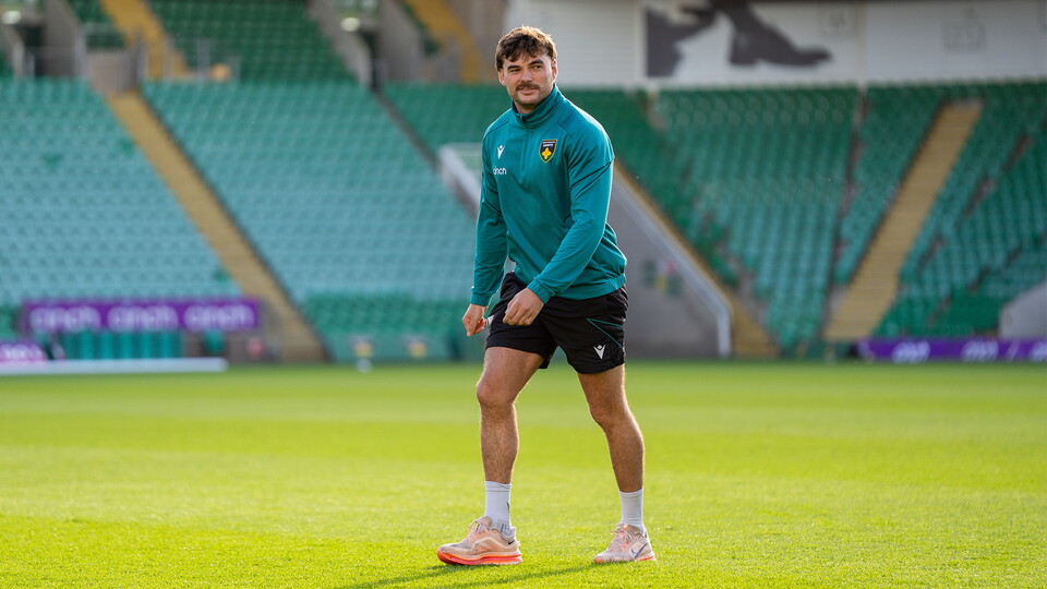 George Furbank of Northampton Saints