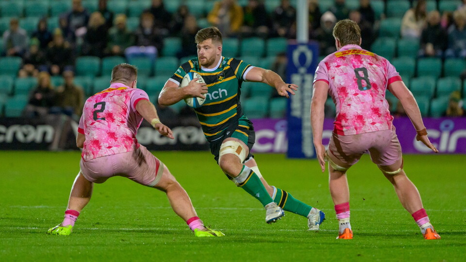 Sam Graham of Northampton Saints