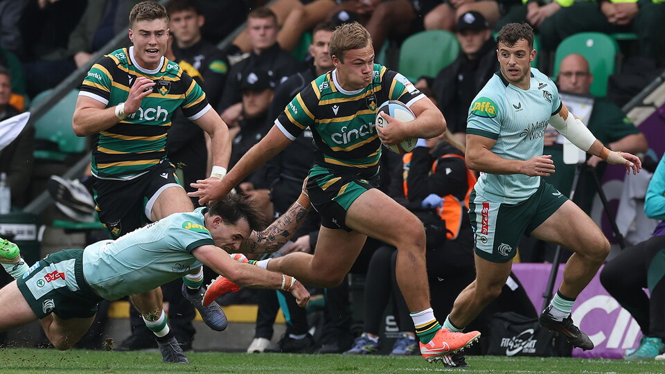Tom Litchfield of Northampton Saints