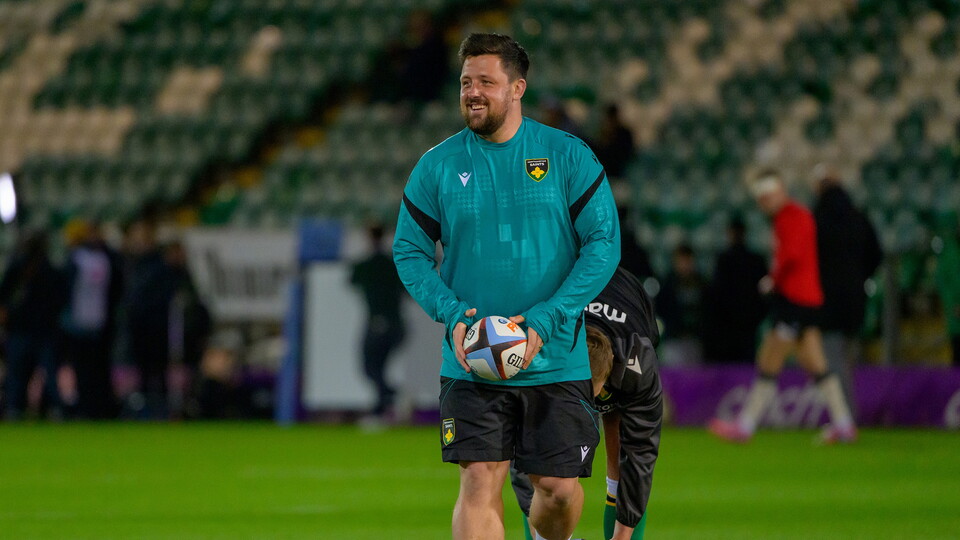 Northampton Saints’ coach Jake Sharp