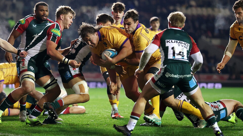 JJ Van Der Mescht of Northampton Saints