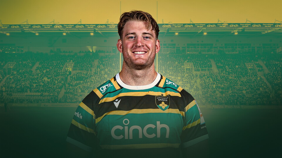 Alex Coles of Northampton Saints