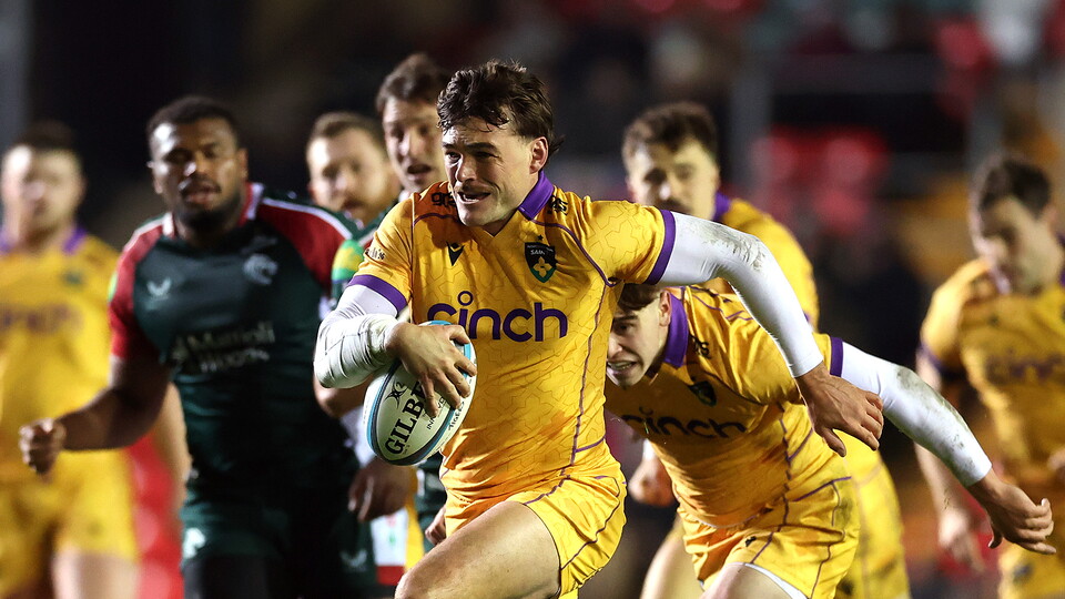 George Furbank of Northampton Saints.