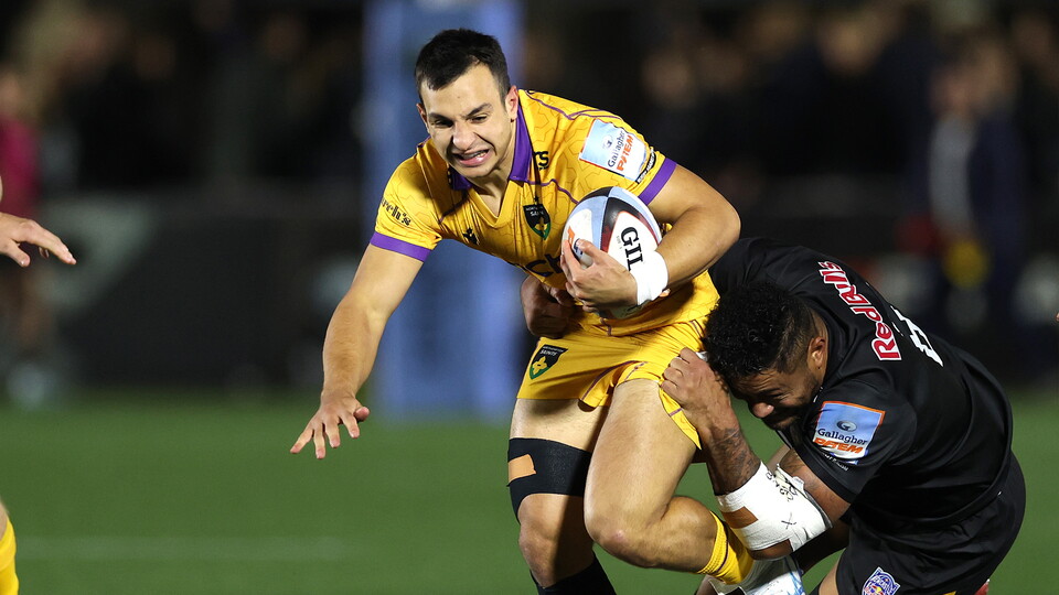 Edoardo Todaro of Northampton Saints
