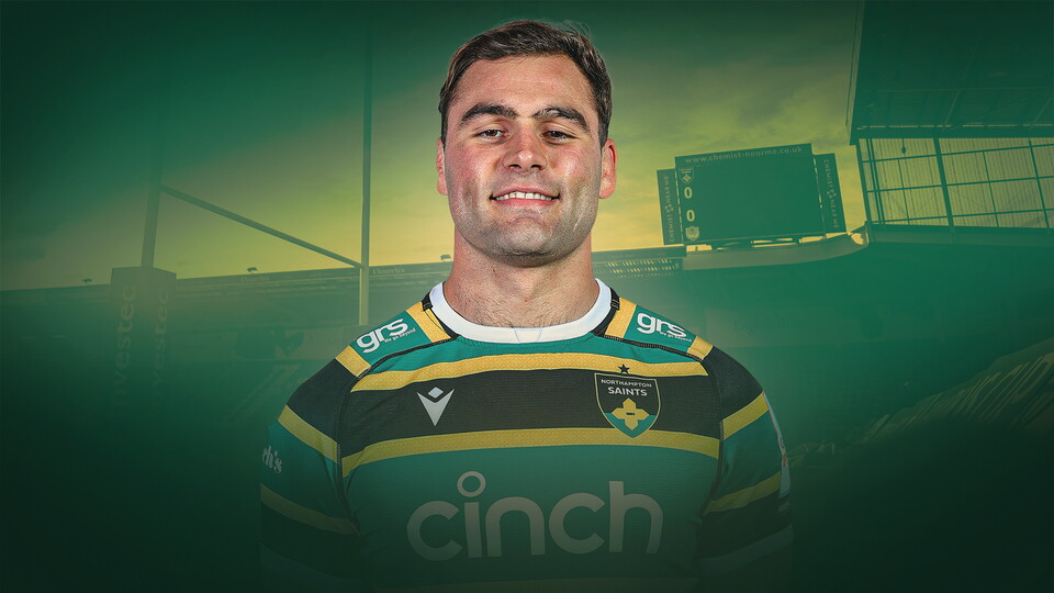 Josh Kemeny has re-signed for Northampton Saints