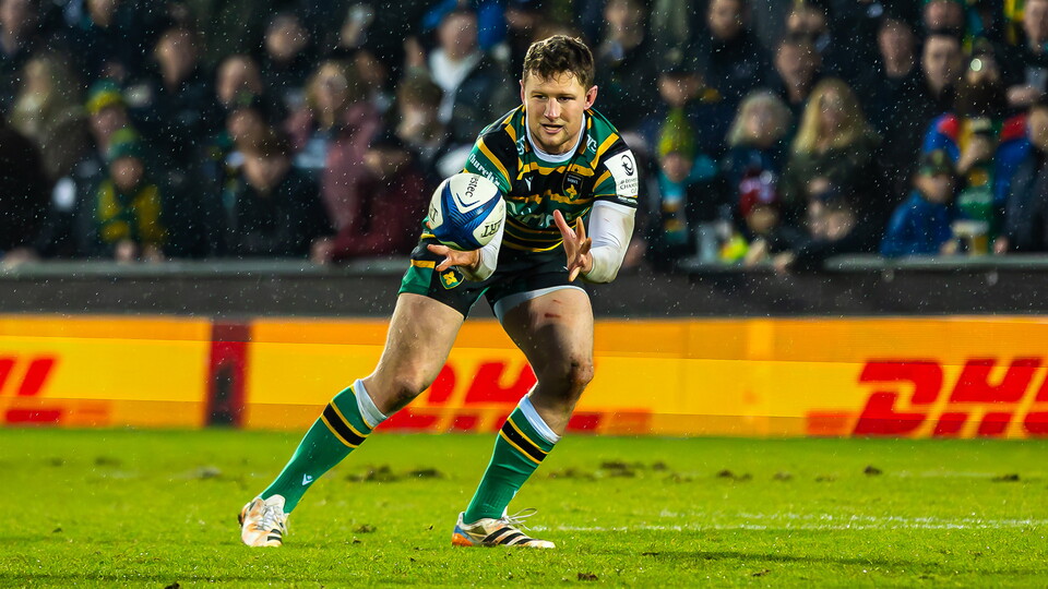 Fraser Dingwall of Northampton Saints