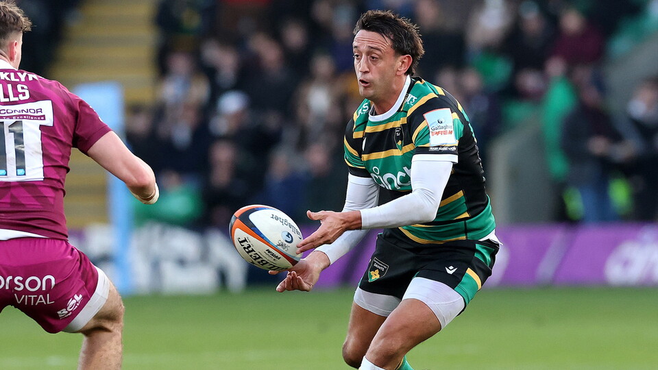 Alex Mitchell of Northampton Saints