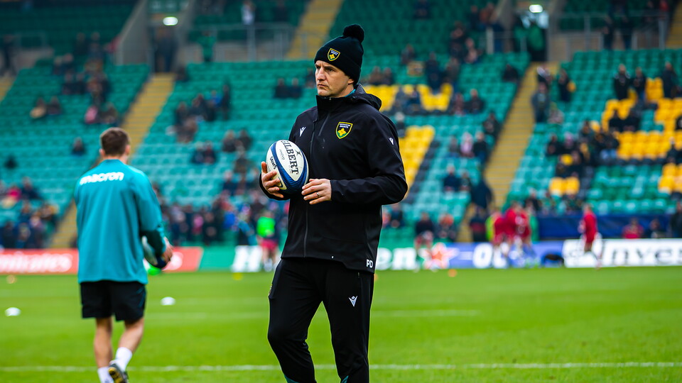 Phil Dowson of Northampton Saints