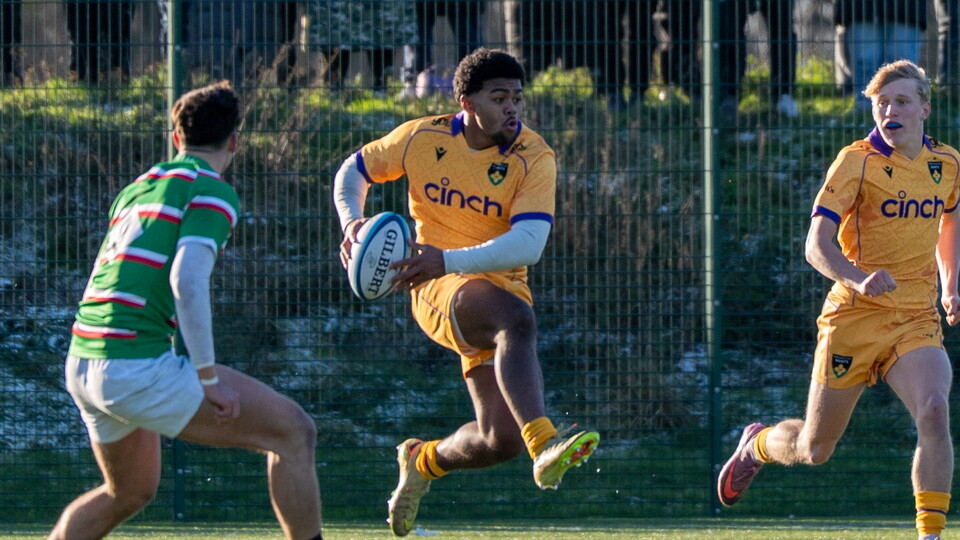 Charlie Tamani of Northampton Saints academy