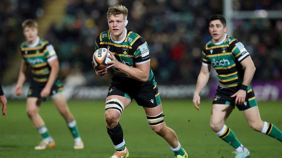 Tom Pearson of Northampton Saints