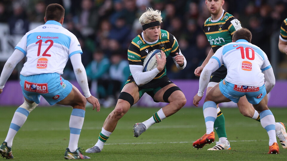 Henry Pollock of Northampton Saints