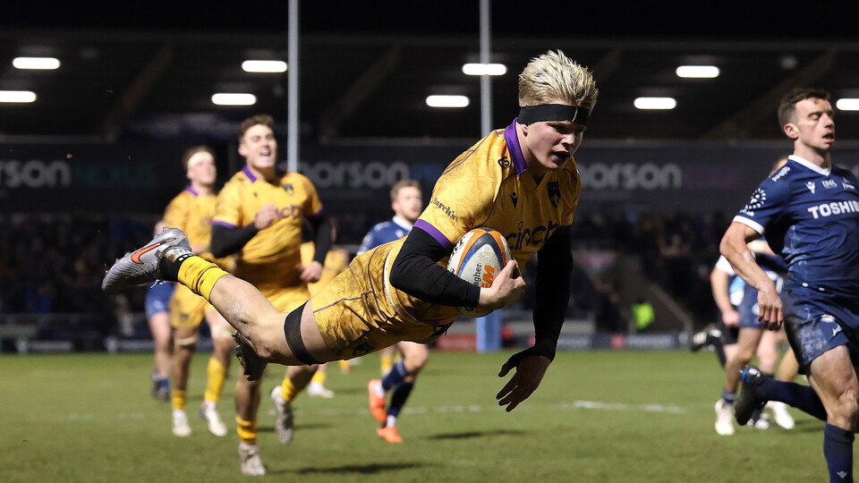 Henry Pollock of Northampton Saints