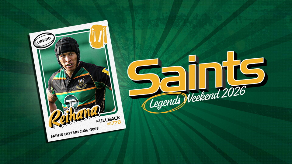 Bruce Reihana, formerly of Northampton Saints.