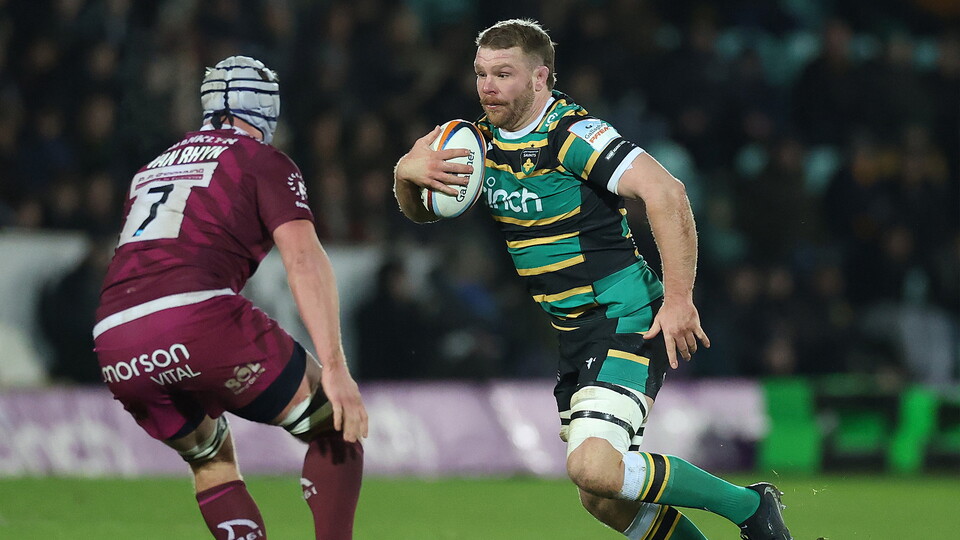 Callum Chick of Northampton Saints