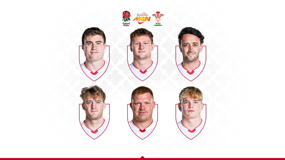 Six Northampton Saints players have been picked to play for England against Wales.