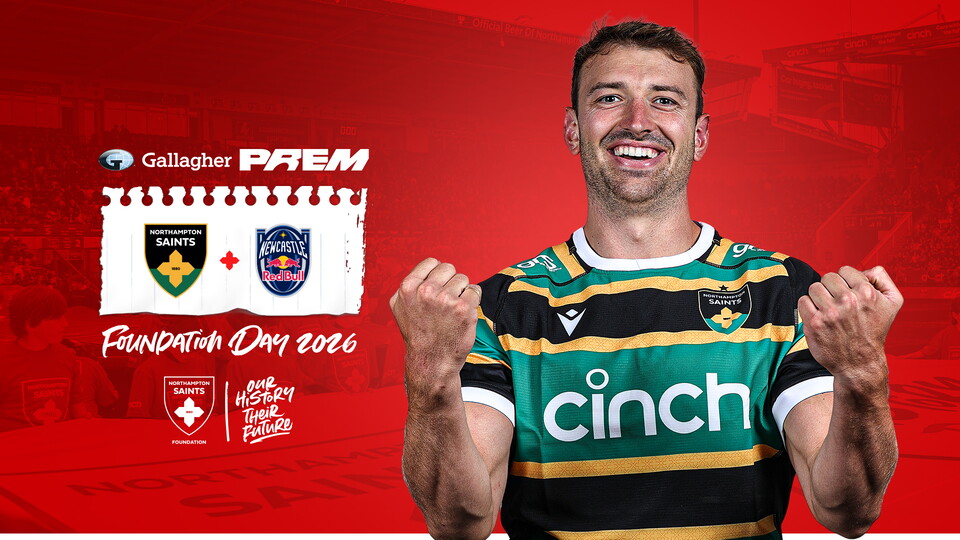 Foundation Day at Northampton Saints.