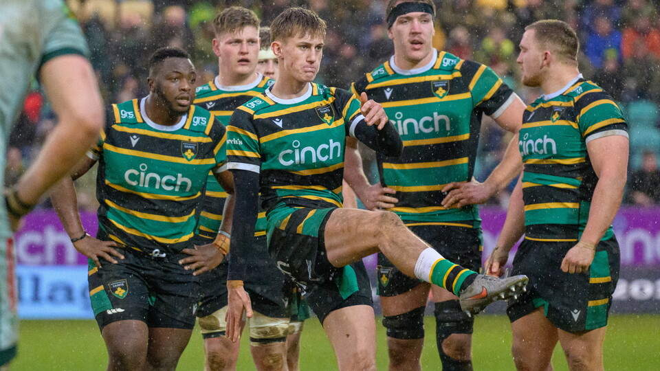 James Pater of Northampton Saints.