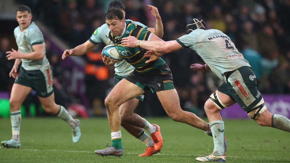 James Ramm of Northampton Saints