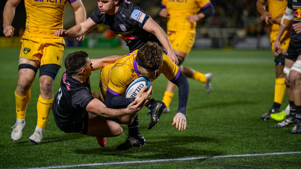 Toby Thame of Northampton Saints