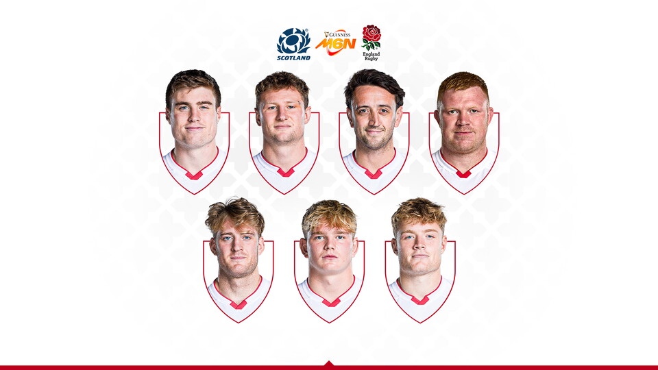 England squad vs Scotland M6N 26