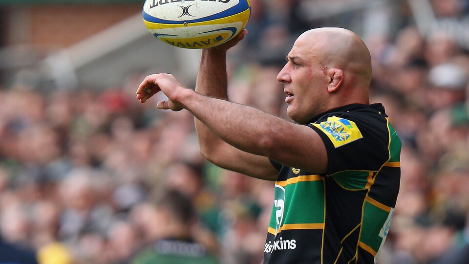 Andy Long of Northampton Saints
