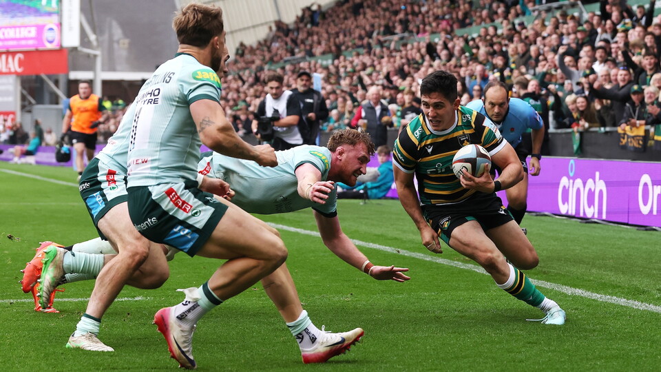 Anthony Belleau of Northampton Saints