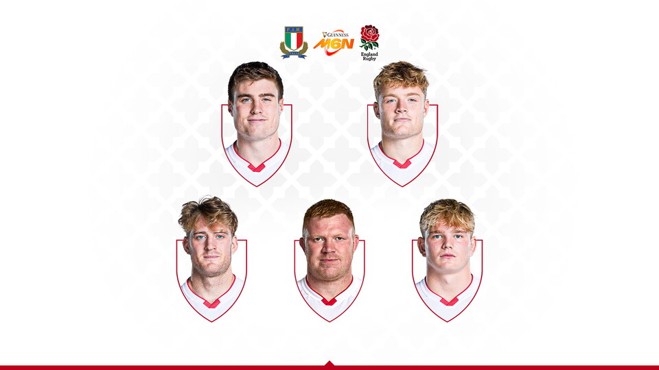 Five Saints named in England squad to face Italy