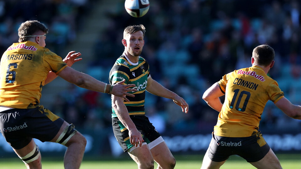 Rory Hutchinson of Northampton Saints 