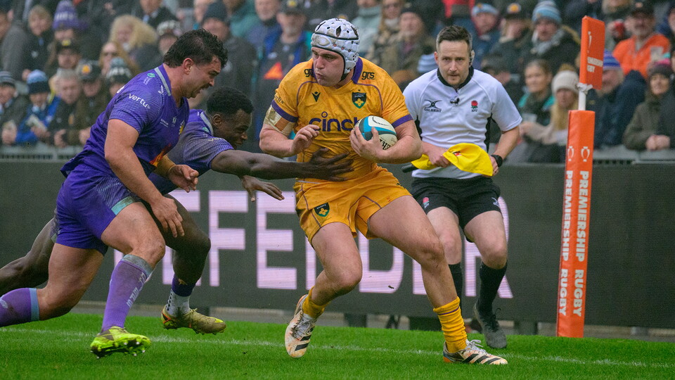 Curtis Langdon of Northampton Saints