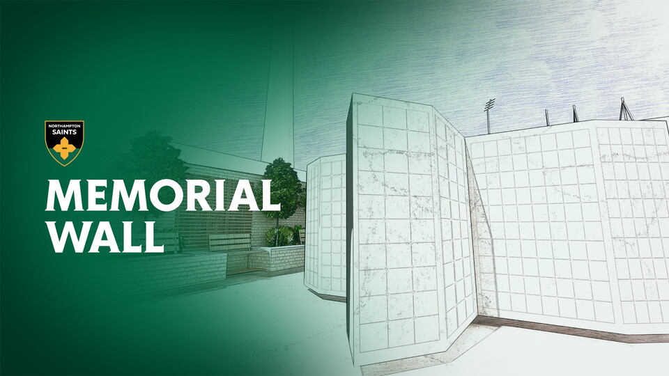 The Saints Memorial Wall at Franklin’s Gardens