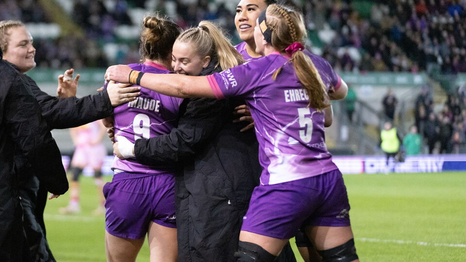 Lightning celebrate.