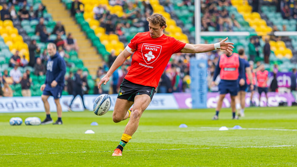 James Ramm of Northampton Saints