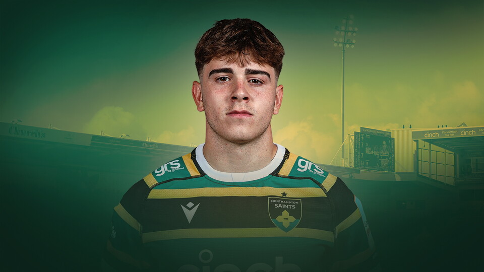 Jonny Weimann of Northampton Saints