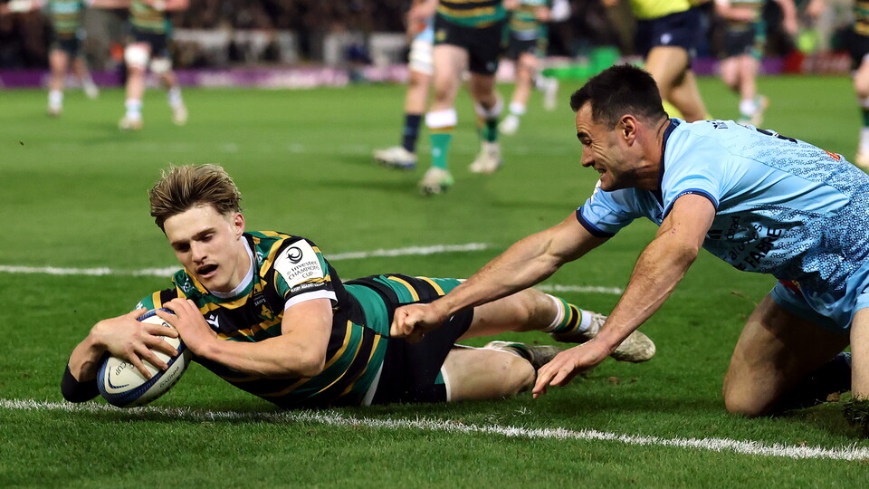 Archie McParland of Northampton Saints